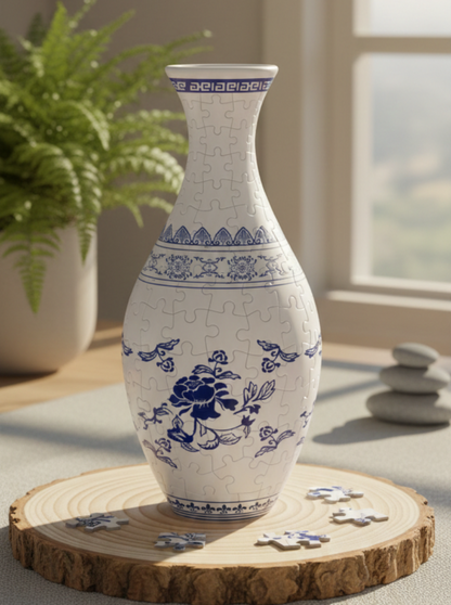 BloomVase: Jarrón Rompecabezas 3D